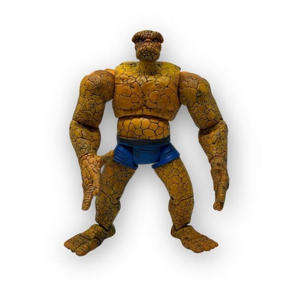 Vintage 2002 Toy Biz Marvel Legends Series 2 Action Figure The Thing 6” #529 - Picture 2 of 8
